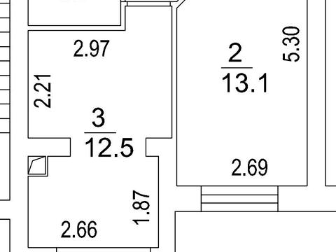 квартира по адресу Отдыха ул., 1