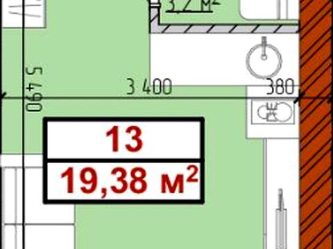 квартира по адресу Паркова