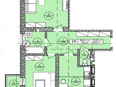 квартира по адресу Расточье ул., 23а