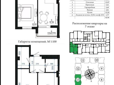 квартира по адресу Чехова ул., 1/2