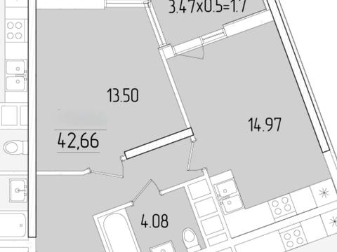 квартира за адресою Краснова вул., 1-Б