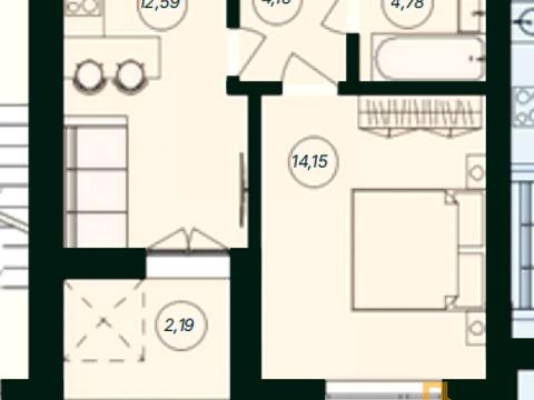 квартира по адресу Тлехаса ул., (Будинок)