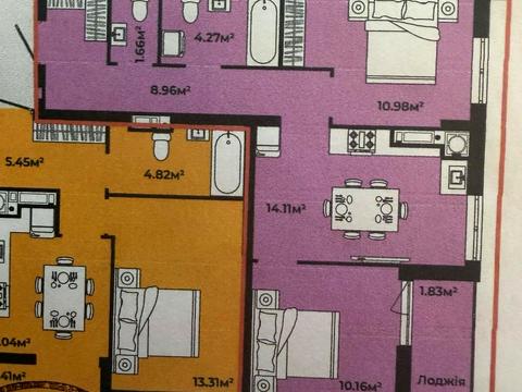 квартира по адресу Трускавецкая ул., (Будинок 4)