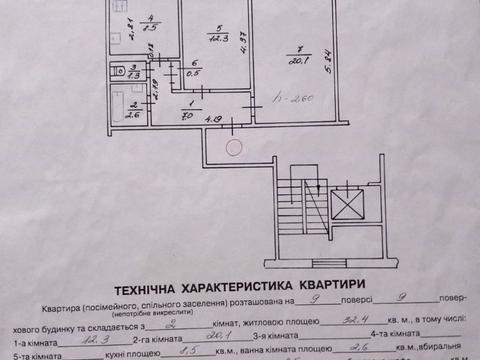 квартира за адресою Володимира Вернадського вул., 26