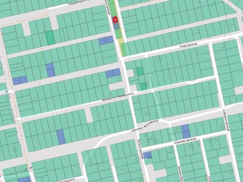 ділянка за адресою Зелена вул.