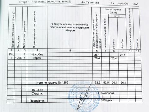паркоместо по адресу Мрии ул. (Академика Туполева), 2к18