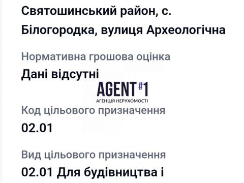 участок по адресу 