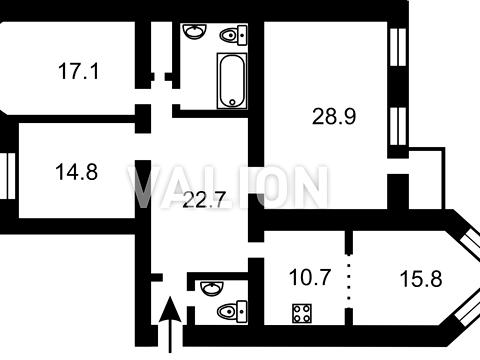 квартира за адресою Золотоустівська вул., 10-12