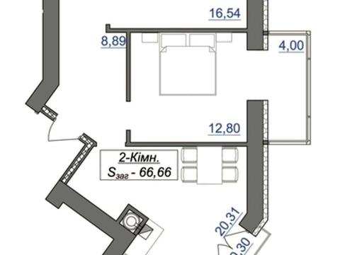 квартира за адресою с. Вовчинець, Ключний пров., (Будинок 2)