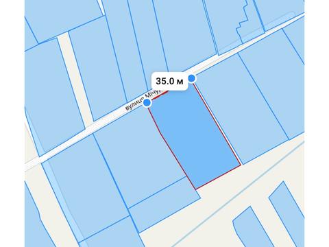 участок по адресу Мічуріна, 26