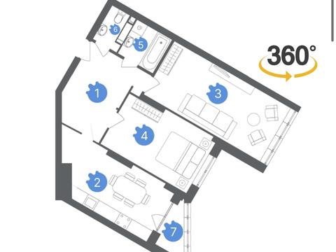 квартира по адресу Новополевая ул., (Будинок В)