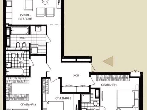 квартира по адресу Берестейский просп. (Победы), 42а