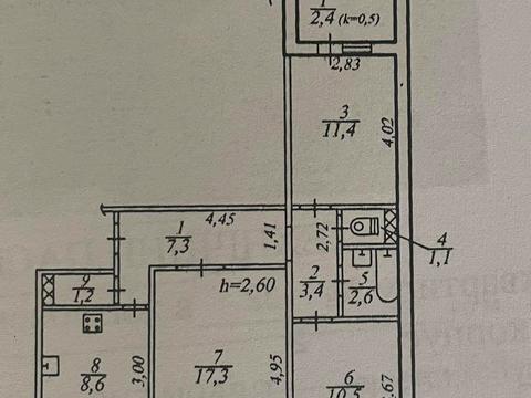 квартира по адресу Славы бульв., 36