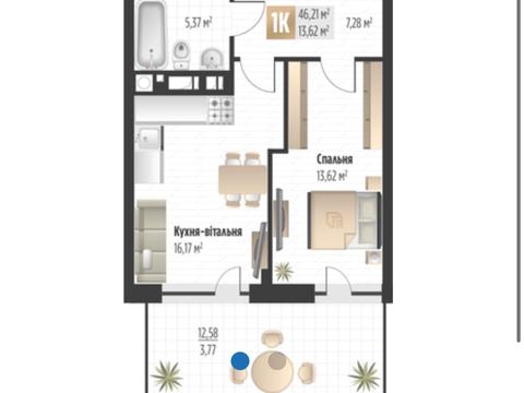 квартира за адресою Пилипа Орлика вул., (Будинок 1)
