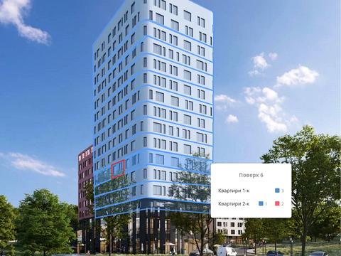 квартира по адресу Миколайчука ул., 38