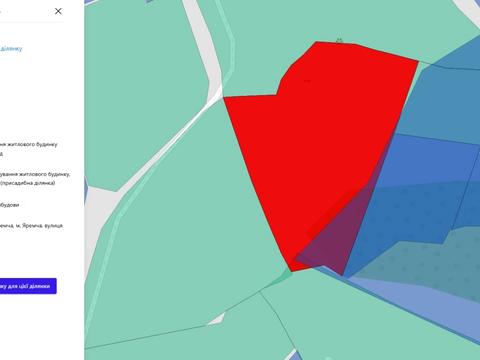 ділянка за адресою Партизанська, 10