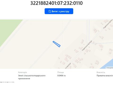 ділянка за адресою Радянська