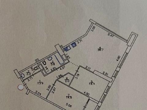квартира по адресу Берестейский просп. (Победы), 11 к2