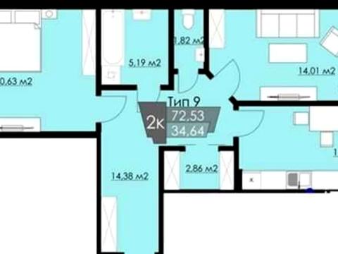 квартира за адресою Городоцька вул., 226а, корп. 1-4