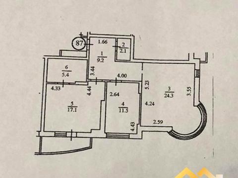 квартира за адресою Київ, Ореста Васкула вул., 23