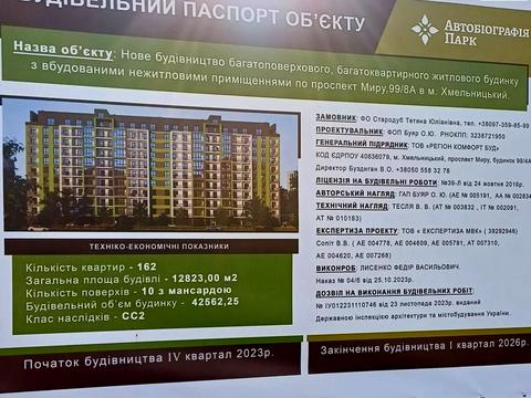 квартира за адресою Миру просп., (Будинок)