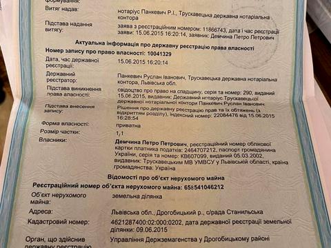 ділянка за адресою 