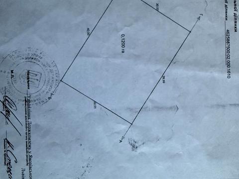 ділянка за адресою 