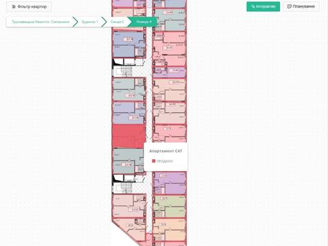 квартира по адресу Трускавецкая ул., (Будинок 1)