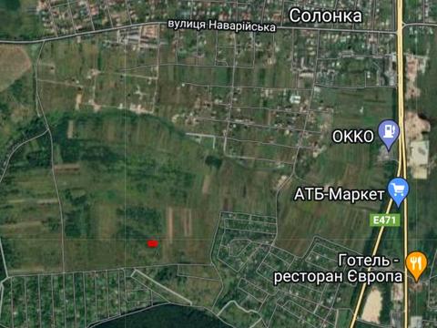 ділянка за адресою Бічна Наварійська вул.