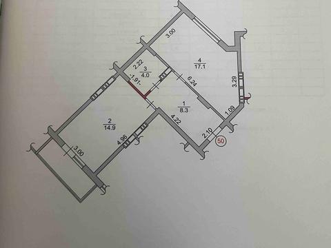 квартира по адресу Метрологическая ул., 21