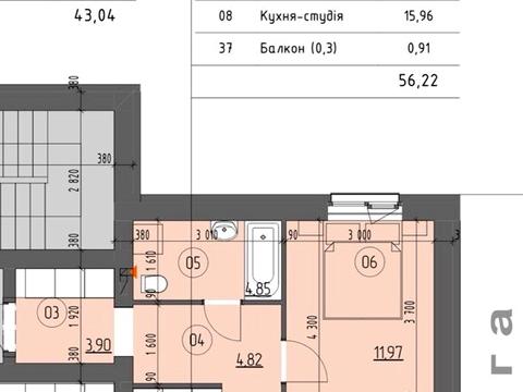 квартира по адресу Новодворская ул., 75