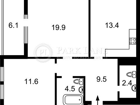 квартира за адресою Олеся Бердника вул., 1