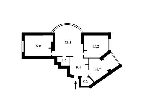квартира по адресу Вышгородская ул., 45/11