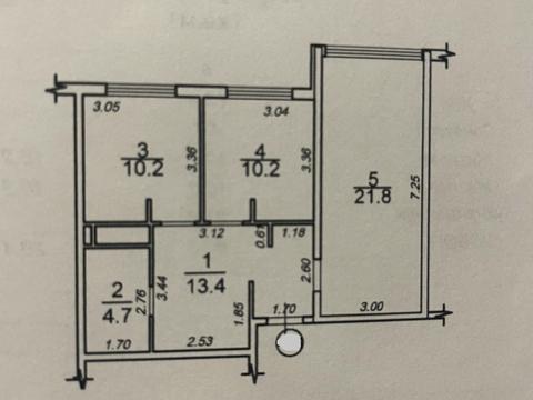 квартира за адресою Перлинна вул., 1б