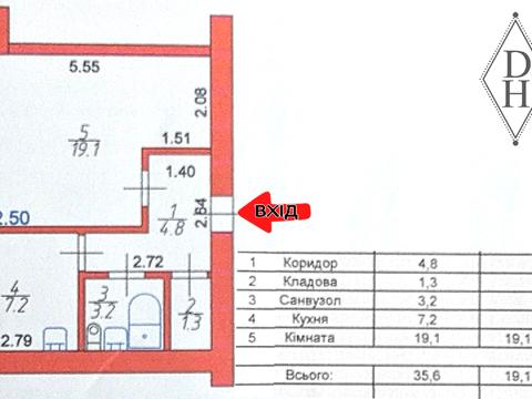 квартира за адресою Ковельська вул., 132/1