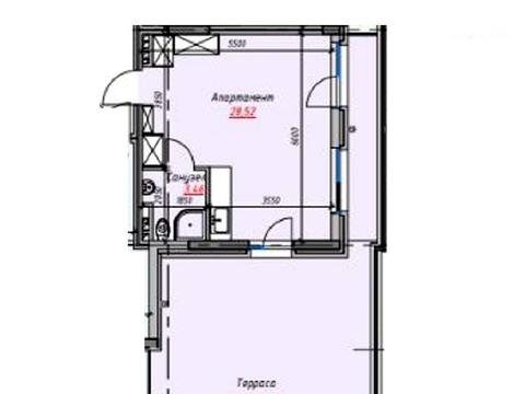 квартира за адресою Дачна вул., (Блок Д)
