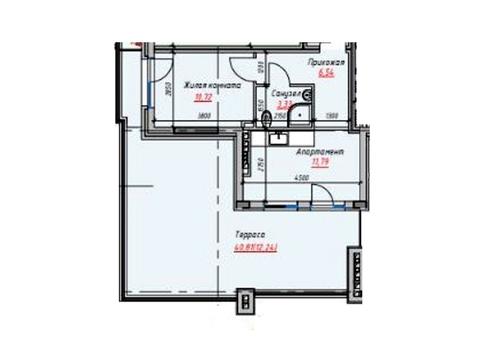 квартира за адресою Дачна вул., (Блок Д)