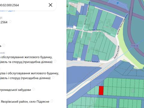 ділянка за адресою 