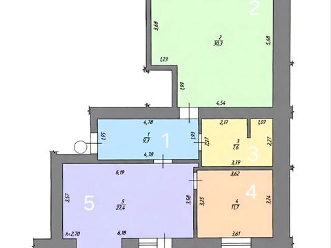 квартира по адресу Небесной Сотни ул. (Пролетарская), 53-В
