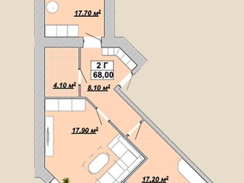 квартира за адресою Княгинин вул., (Будинок 19)