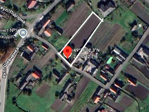 ділянка за адресою Бічна, 6