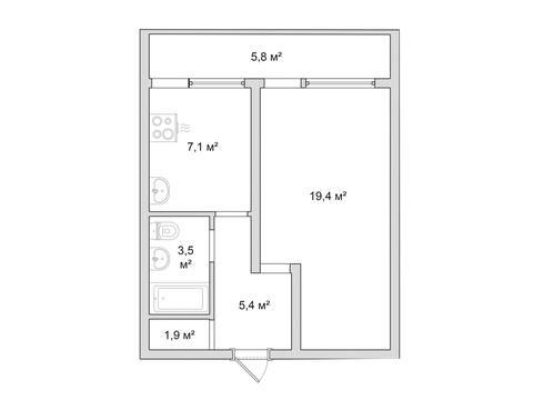 квартира за адресою житловий масив Тополя-2 вул., 39