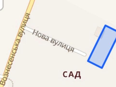 участок по адресу Нова