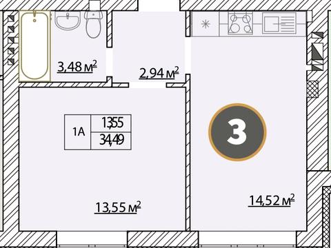 квартира по адресу Соборная ул., 2-К/33