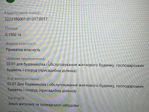 участок по адресу 