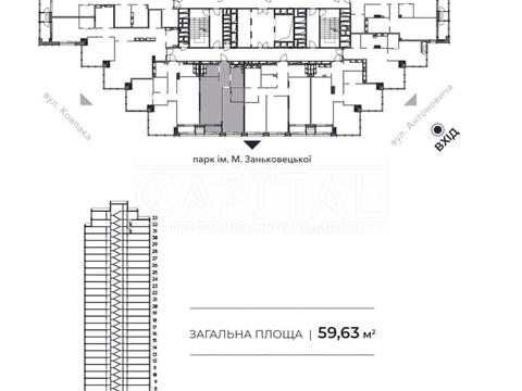 квартира по адресу Антоновича ул. (Горького), (Будинок)