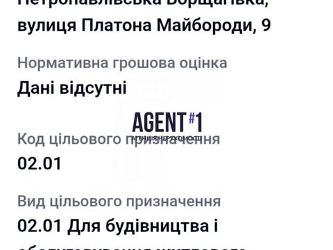 ділянка за адресою 