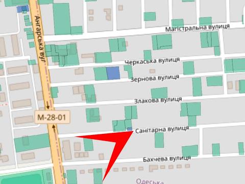 участок по адресу Санитарная ул., 22