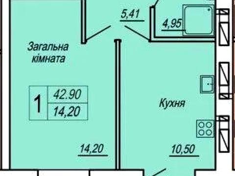 квартира за адресою Героїв Десантників вул., (Будинок)