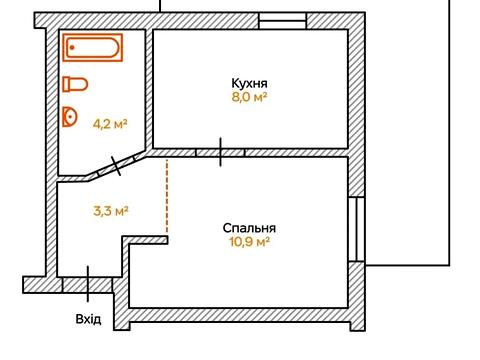 квартира по адресу Боярська ул., (Будинок 2)